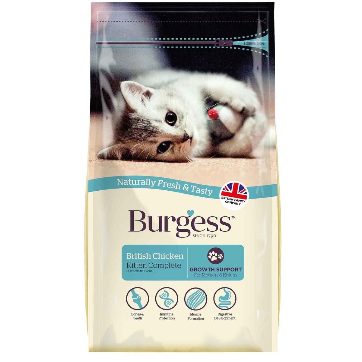 Burgess Complete Kitten Food 1.5Kg