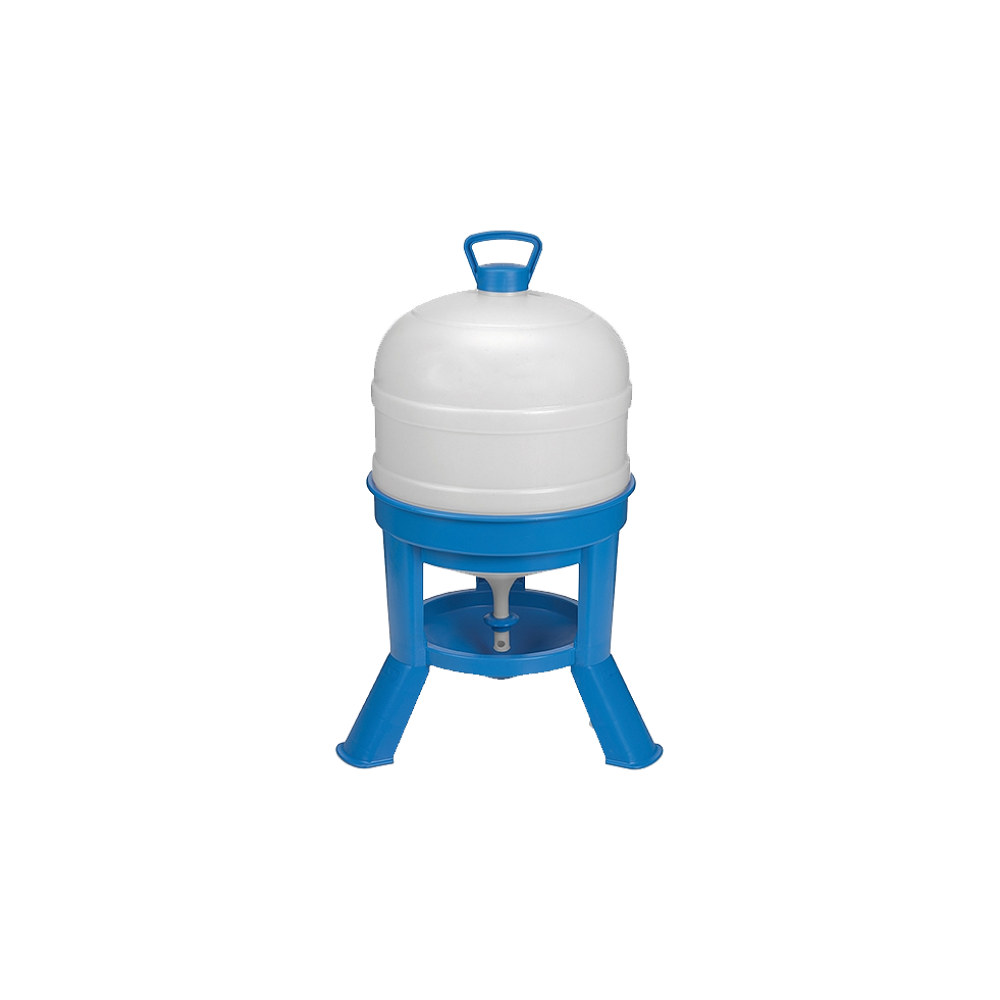 Copele Eco Poultry Drinker With Legs / Tripod Drinker Blue & White