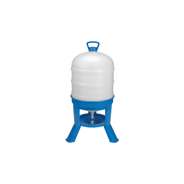 Copele Eco Poultry Drinker With Legs / Tripod Drinker Blue & White