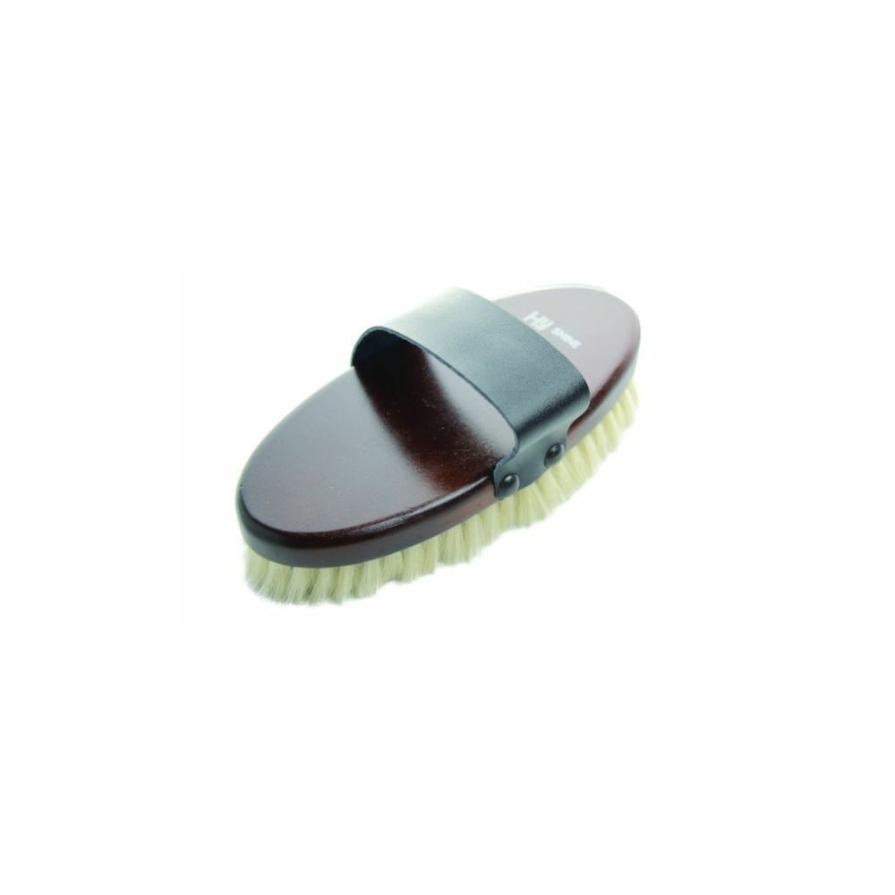 Hy Shine Deluxe Goat Hair Wooden Body Brush