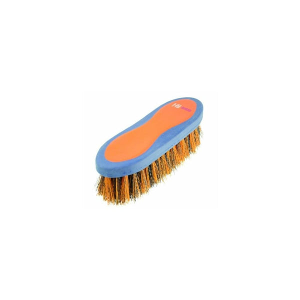 Hy Shine Pro Groom Dandy Brush Navy & Orange