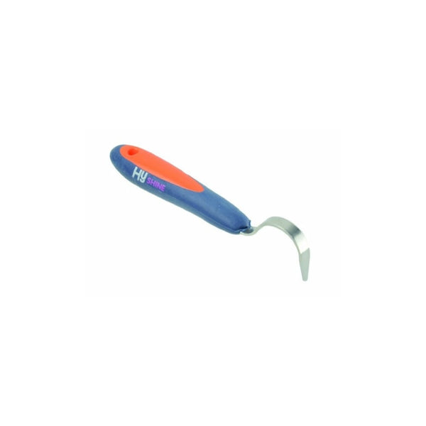 Hy Shine Pro Groom Hoof Pick Navy & Orange
