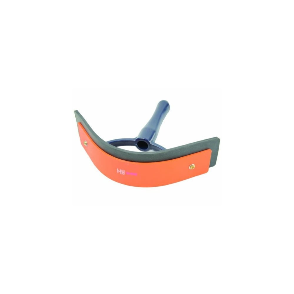 Hy Shine Pro Groom Sweat Scraper Navy & Orange