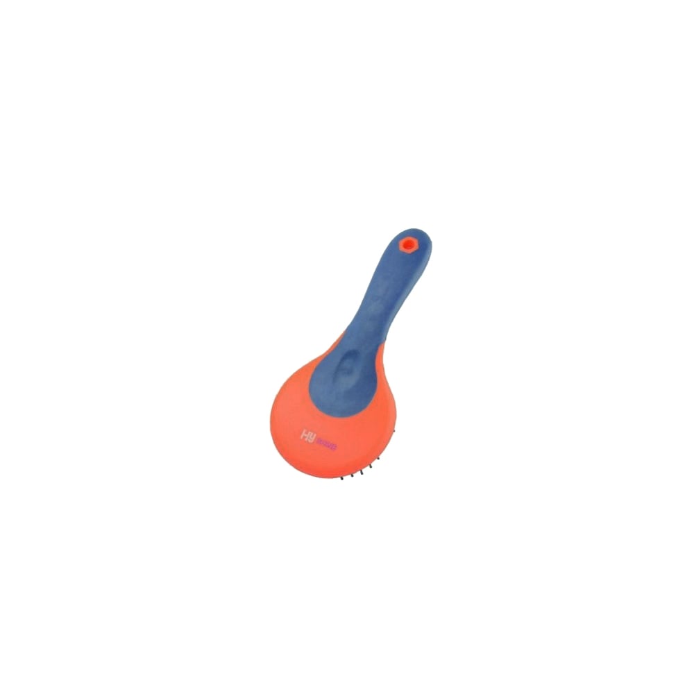 Hy Shine Pro Groom Mane & Tail Brush Navy & Orange