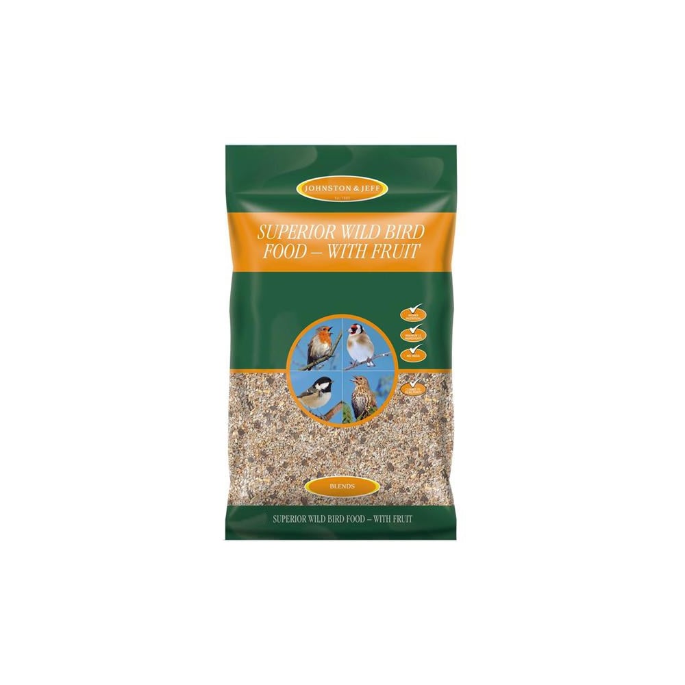 Johnston & Jeff Superior Wild Bird Food With Fruit - Husk Free