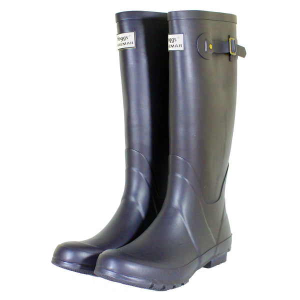 Hoggs of Fife Braemar Wellington Boots Navy