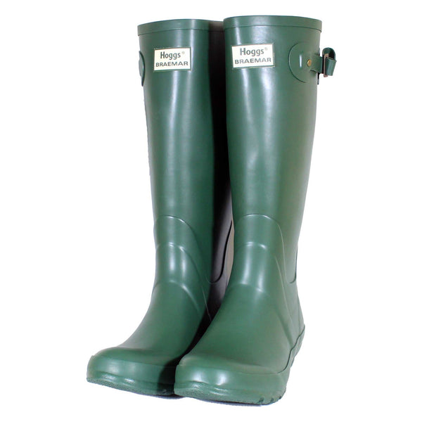 Hoggs of Fife Braemar Wellington Boots Green