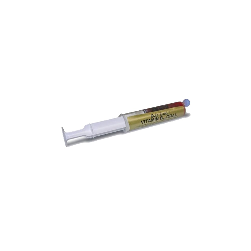 Gold Label Vitamin B12 Oral Horse Syringe 20ml