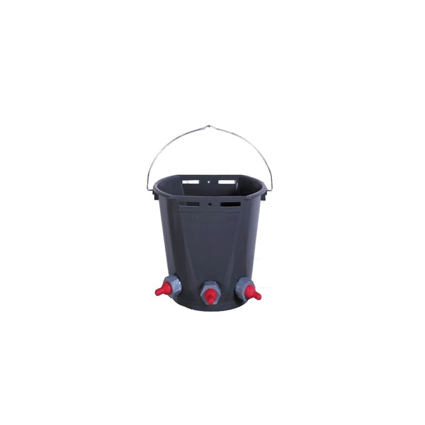 Burnhills Lamb Feeder Bucket - 3 Teat - 8Ltr
