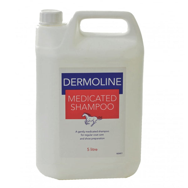 Dermoline Medicated Horse Shampoo 5Ltr