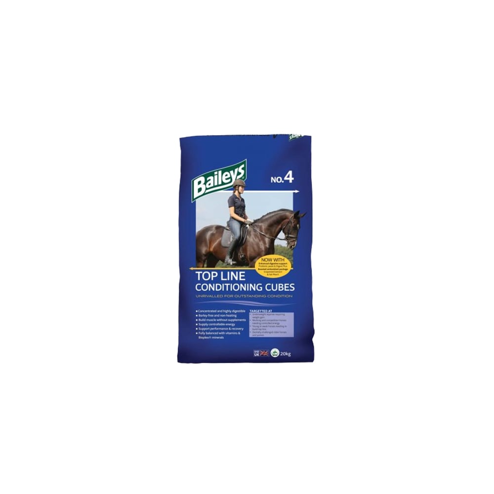 Baileys No 4 Top Line Conditioning Cubes Horse Feed 20Kg