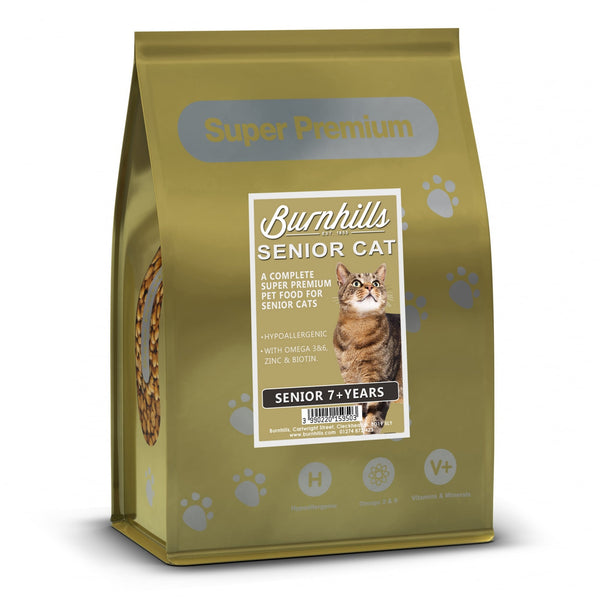 Burnhills Super Premium Senior Cat Food 7+Years