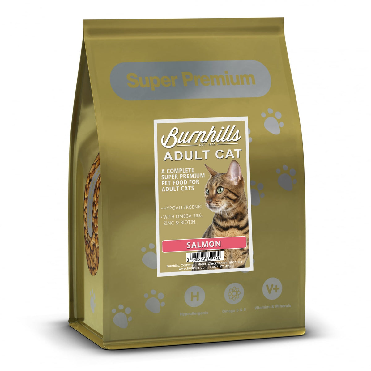Burnhills Super Premium Adult Cat Food Salmon