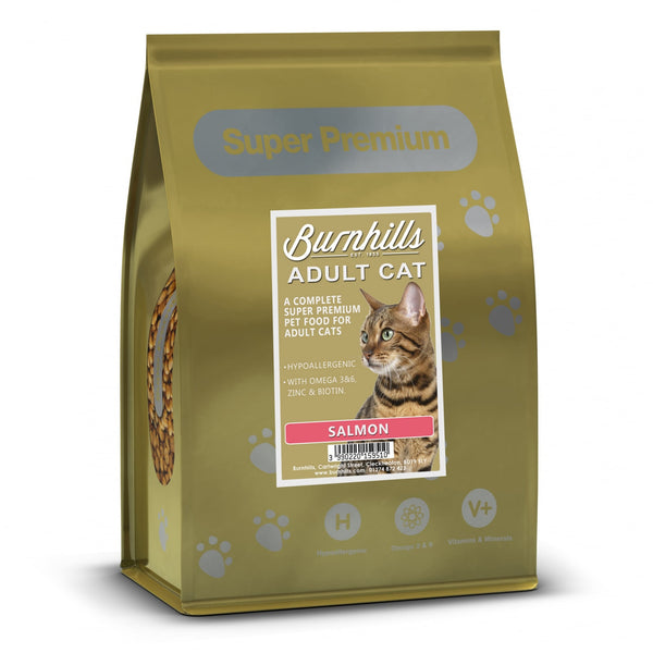 Burnhills Super Premium Adult Cat Food Salmon
