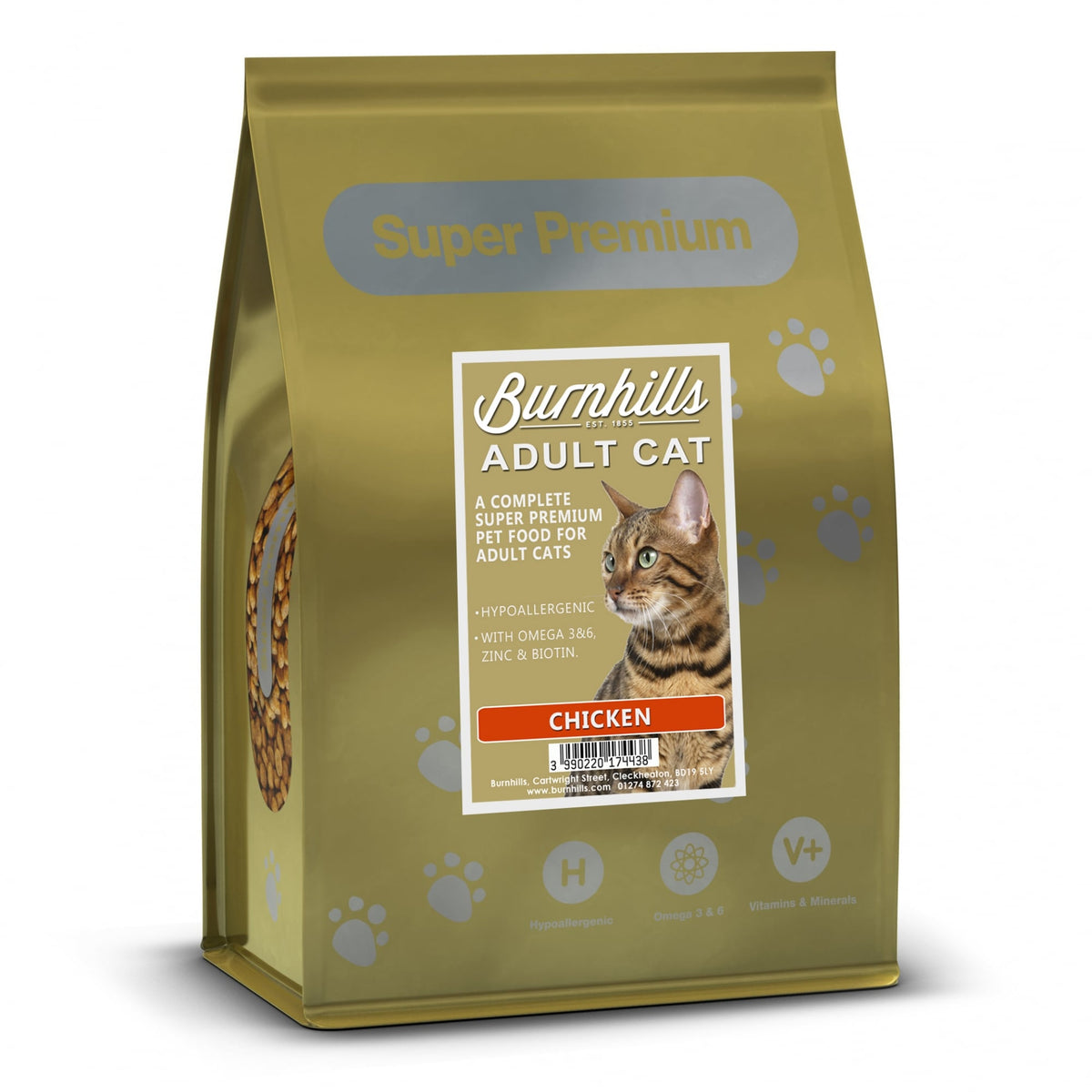 Burnhills Super Premium Adult Cat Food Chicken