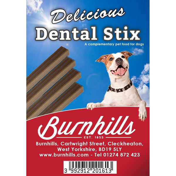 Burnhills Delicious Dental Stix 140g (7 Dental Stix Dog Treats)