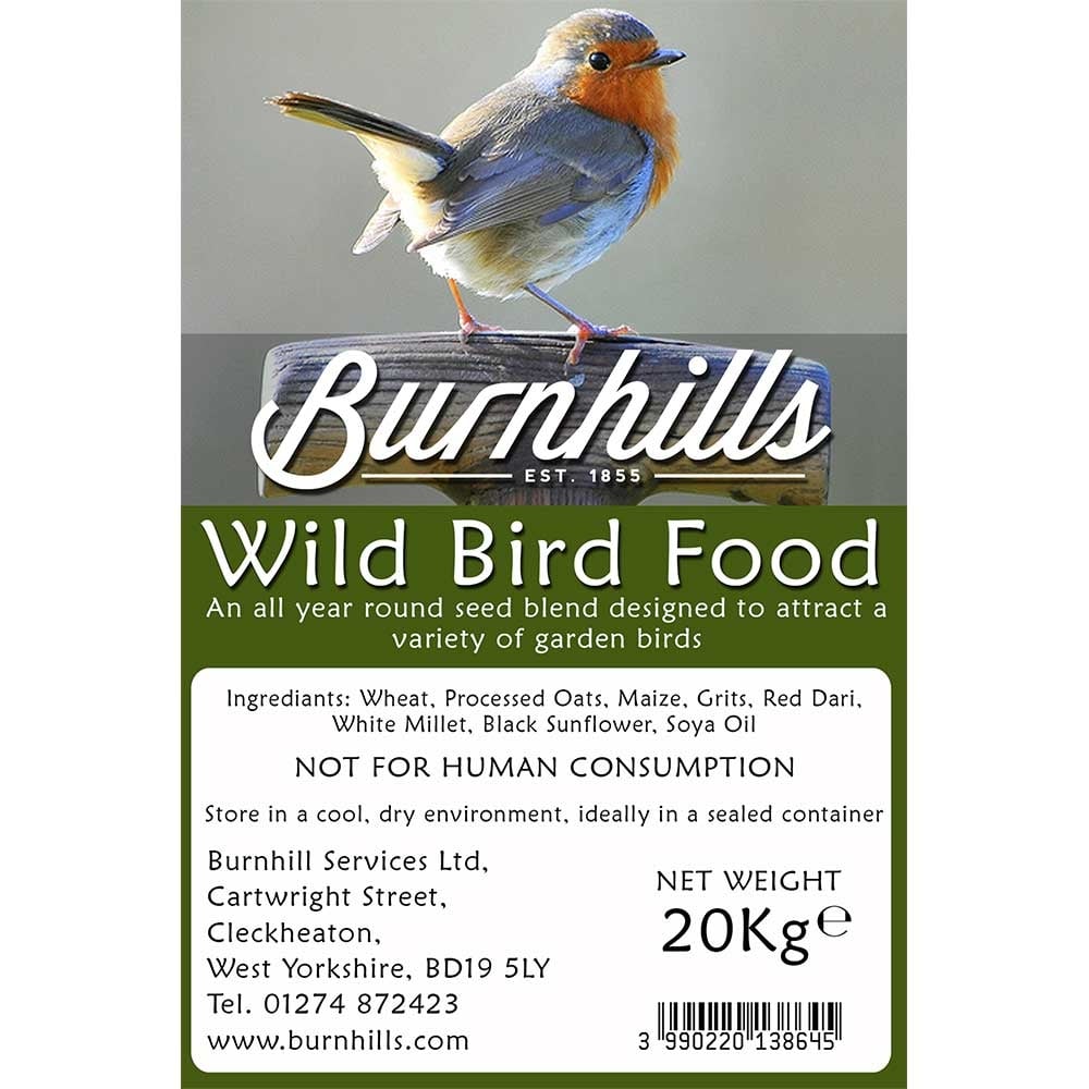 Burnhills Wild Bird Food 20Kg Bird Seed