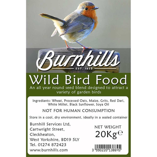 Burnhills Wild Bird Food 20Kg Bird Seed