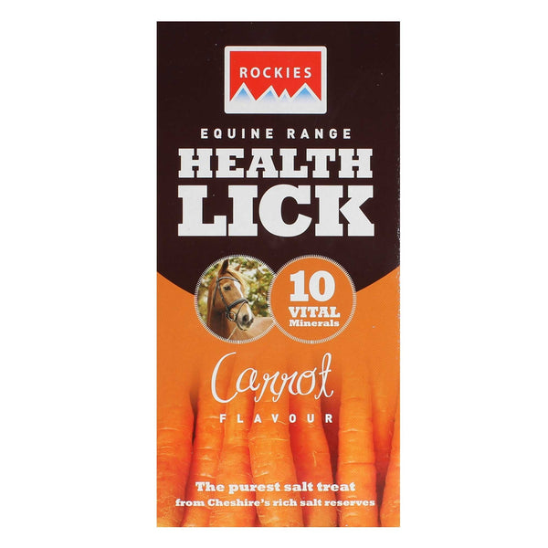 Rockies Rockies Horse Health Lick Carrot 2Kg