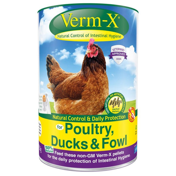 Verm-X Poultry Ducks & Fowl Pellets