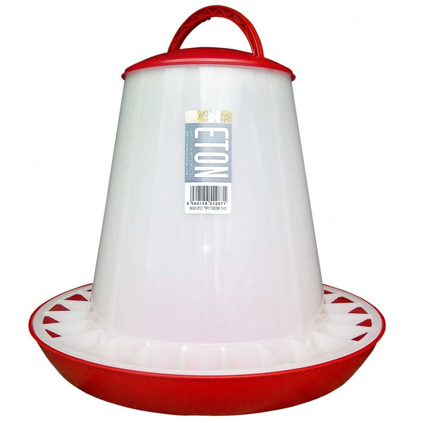 Eton Poultry Feeder Red
