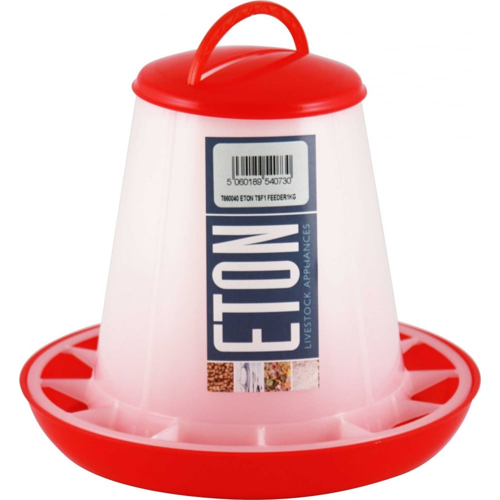 Eton Poultry Feeder Red