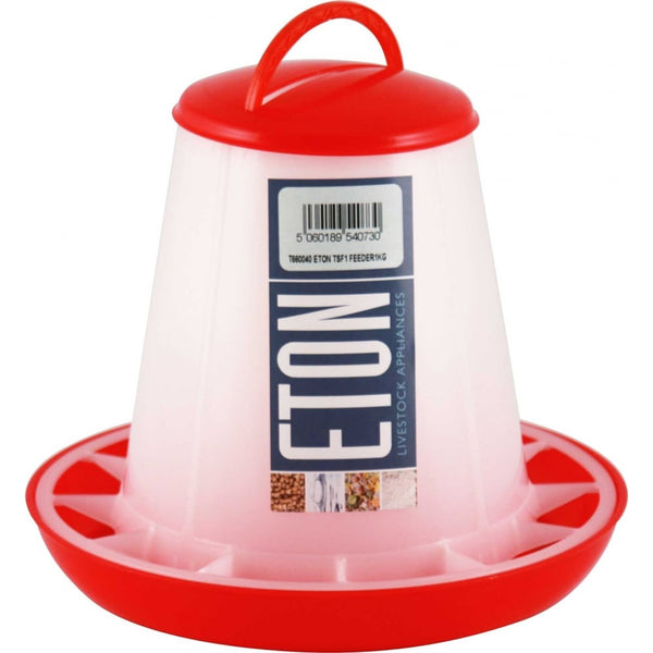Eton Poultry Feeder Red