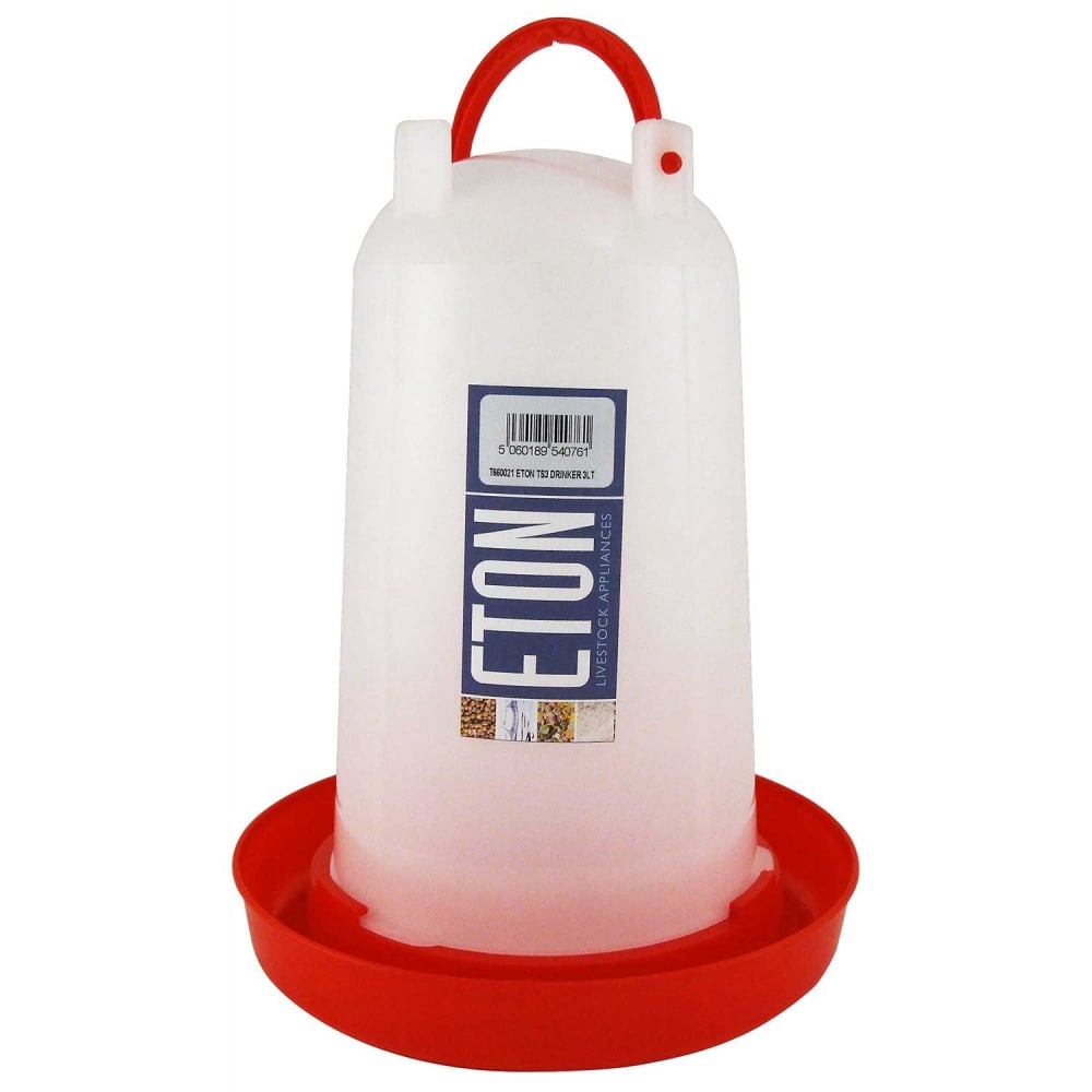 Eton Poultry Drinker Red