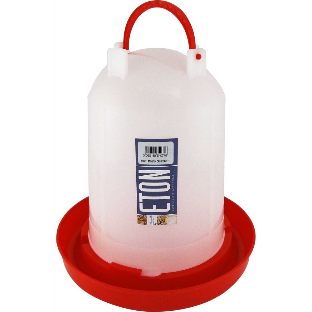 Eton Poultry Drinker Red