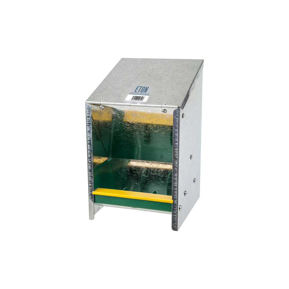Eton Galvanised Poultry Hopper Feeder 2.5Kg