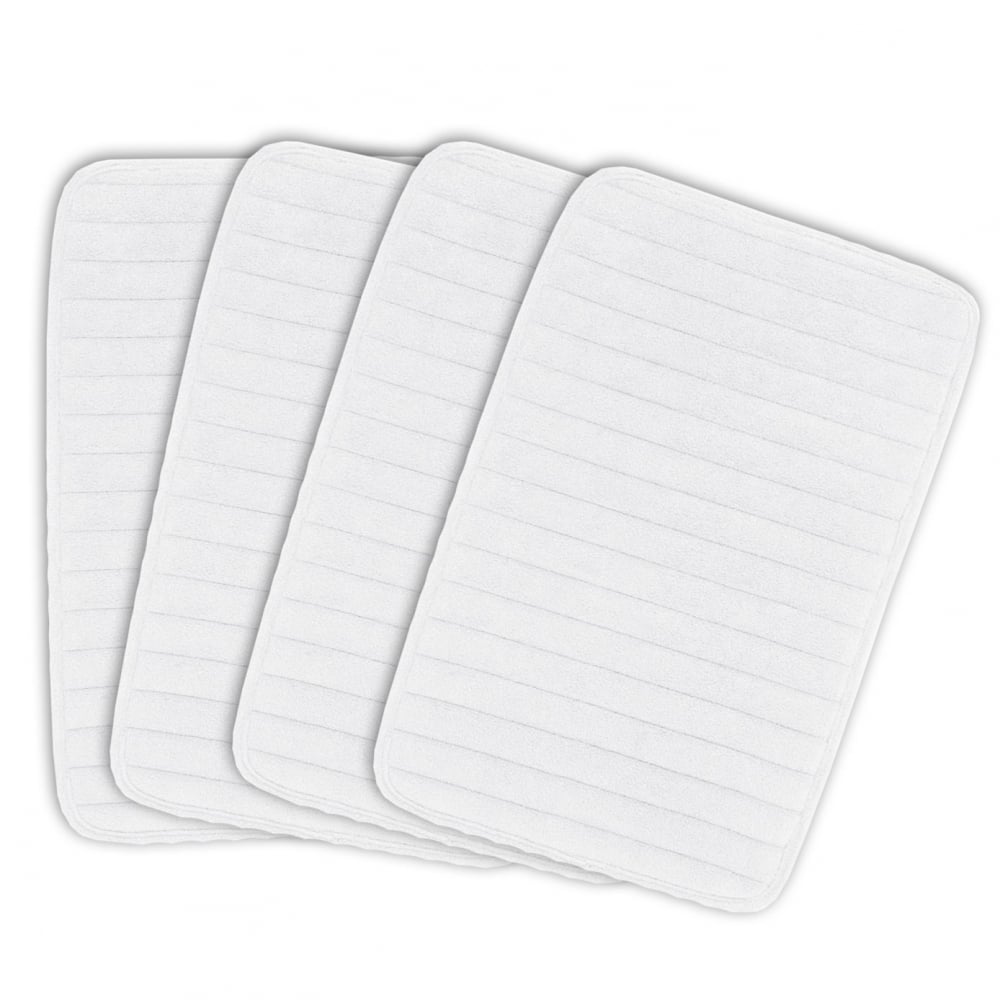 Weatherbeeta Memory Foam Leg Pads White 4 Pack