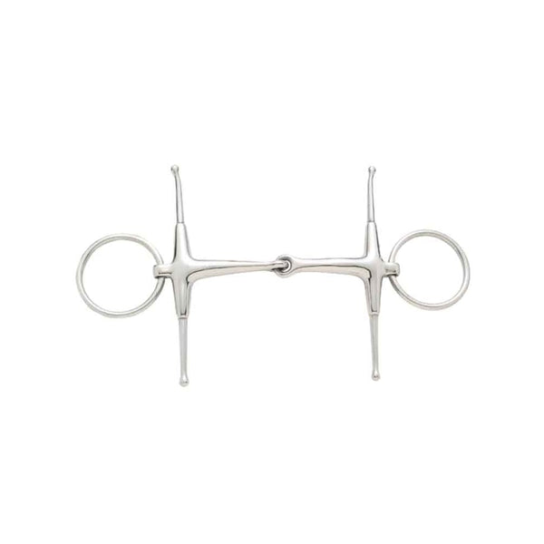 Korsteel Stainless Steel Jointed Fulmer Snaffle Bit