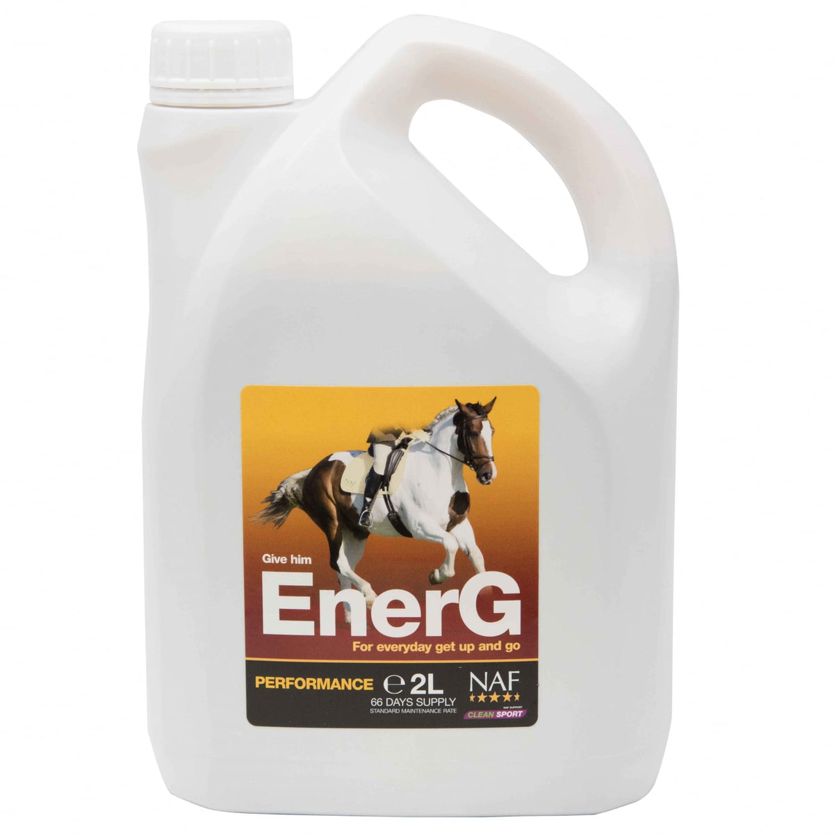 NAF EnerG 2Ltr - Liquid Energy Formula For Horses