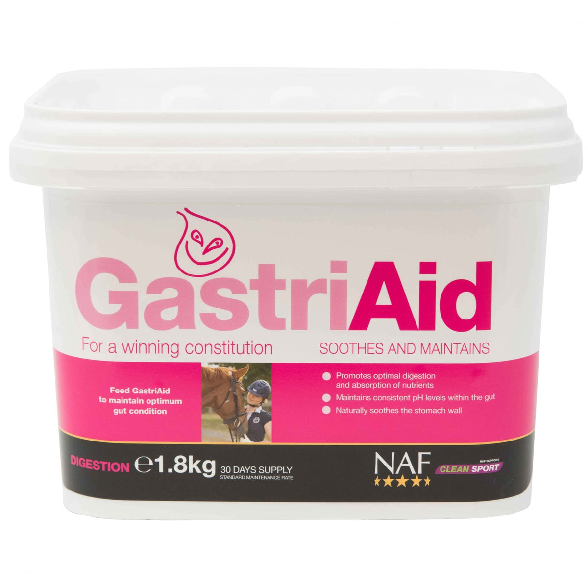 NAF Gastri Aid - Horse Supplement 1.8Kg