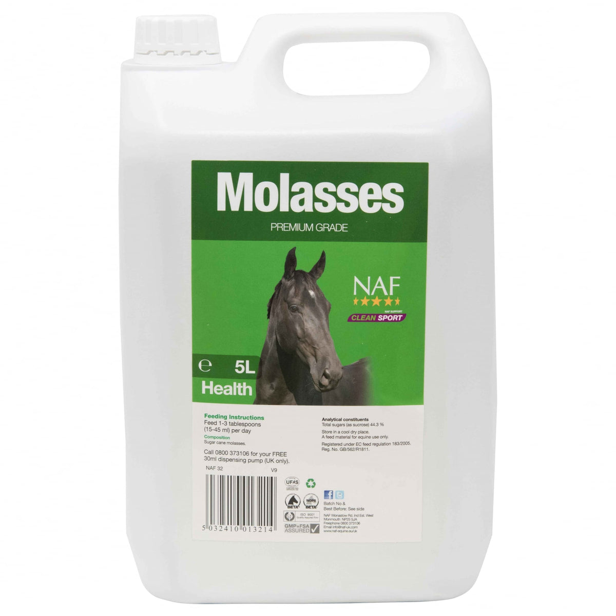 NAF Molasses 5Ltr For Horses