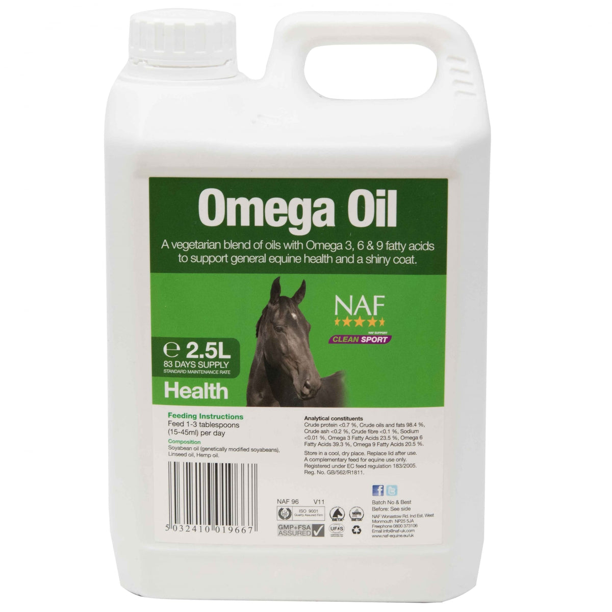 NAF Omega Oil - Horse Supplement