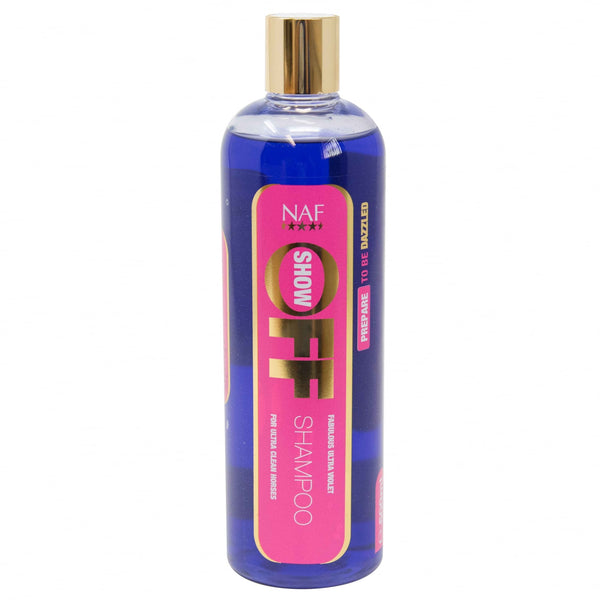 NAF Show Off Ultra Violet Horse & Pony Shampoo 500ml