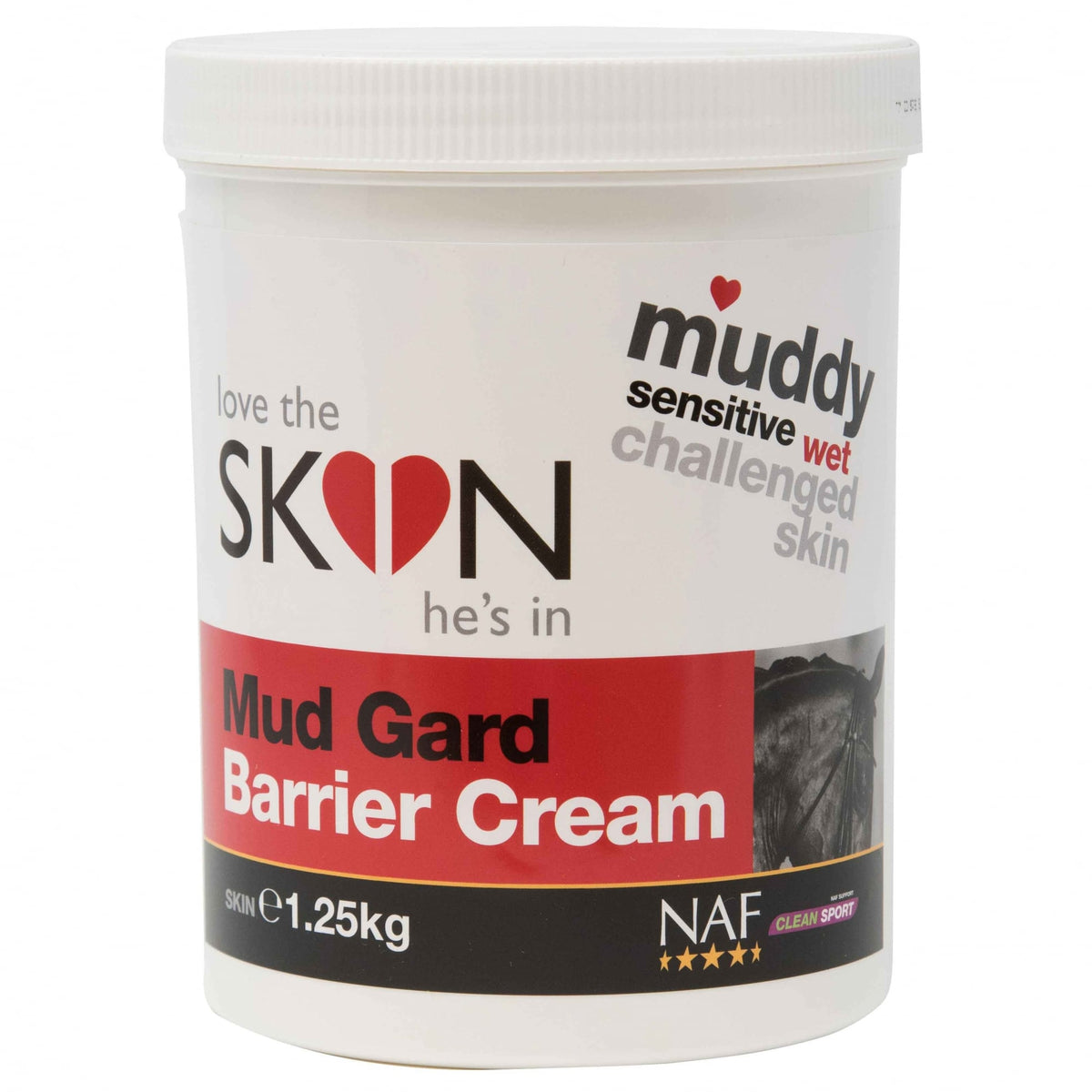 NAF Love The Skin He's In Mud Gard Barrier Cream 1.25Kg