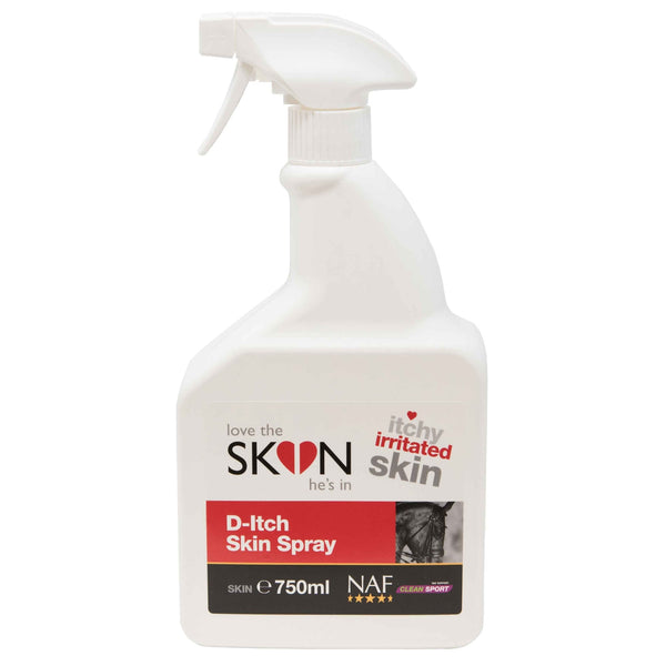 NAF Love The Skin He's In D-Itch Spray 750ml - Horse Skin Care