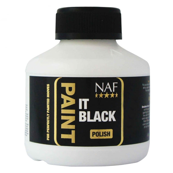 NAF Paint It Black Hoof Varnish 250ml