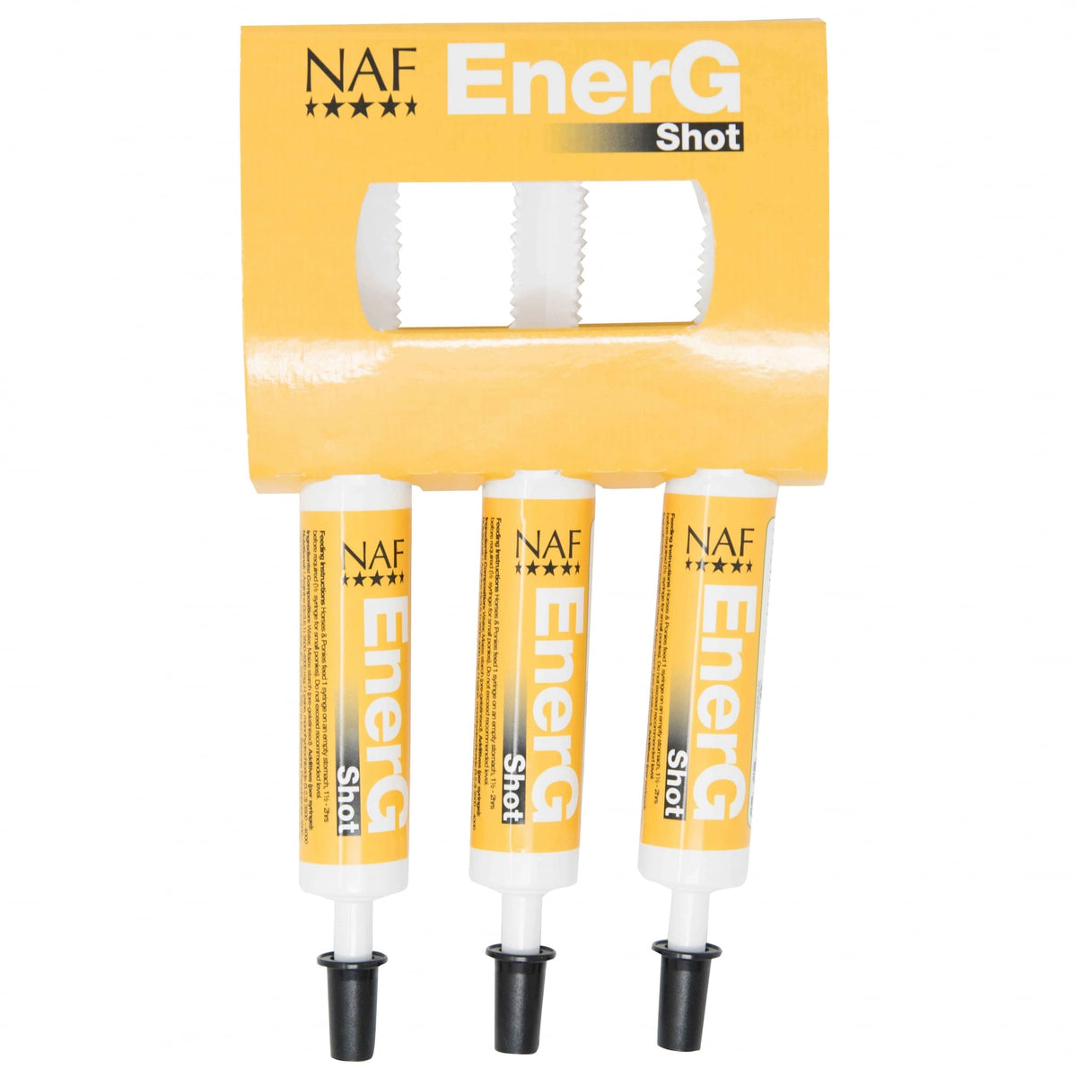 NAF EnerG Shot 3 x 30ml - Horse Supplement