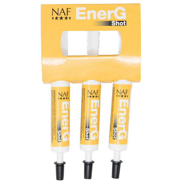 NAF EnerG Shot 3 x 30ml - Horse Supplement