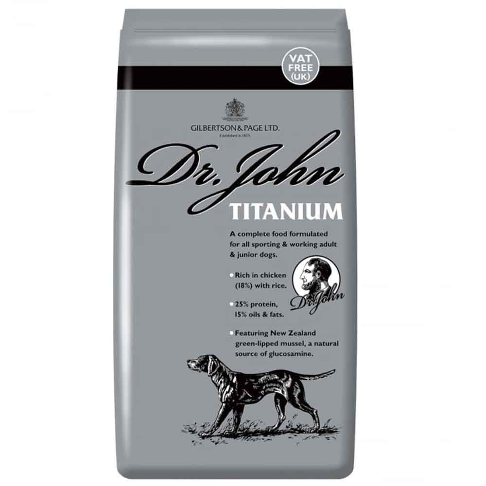 Dr. John Dr John Titanium Dog Food 15Kg