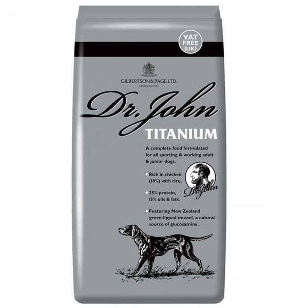 Dr. John Dr John Titanium Dog Food 15Kg