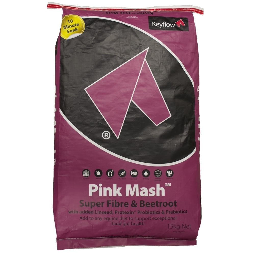 Keyflow Pink Mash 15Kg - Horse Feed