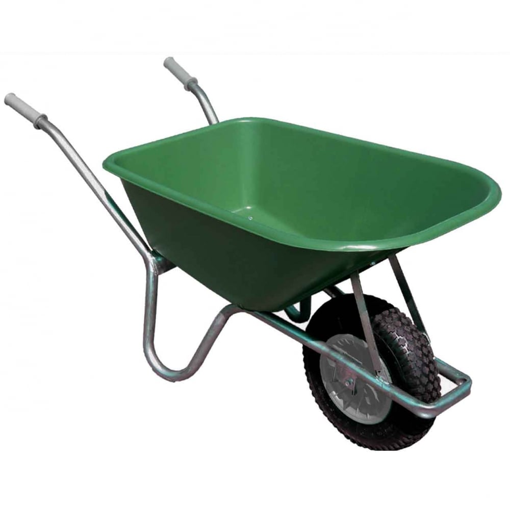 Burnhills 100Ltr Classic Green Wheelbarrow