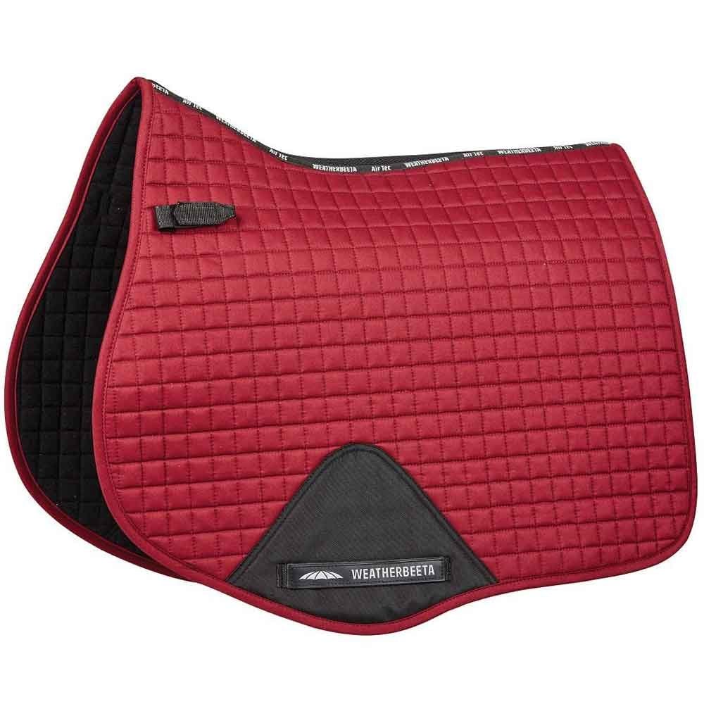 Weatherbeeta PRIME All Purpose Saddle Pad Maroon Full