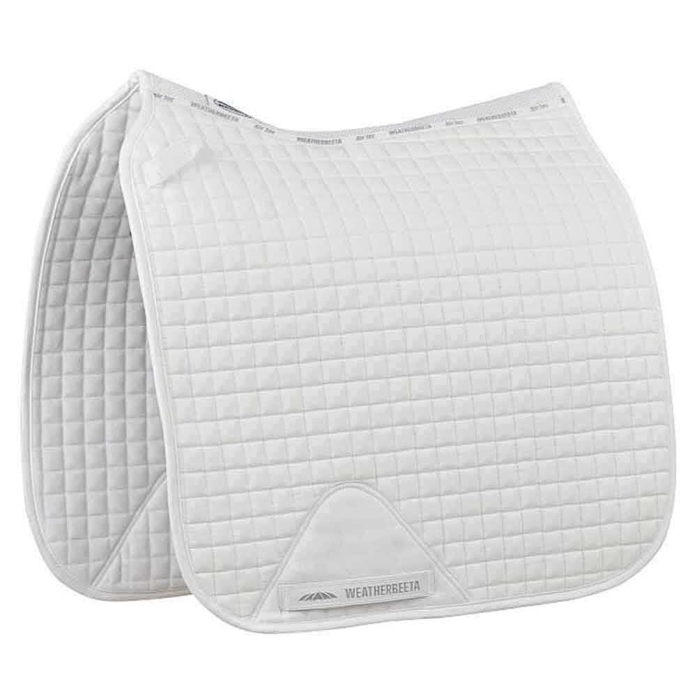 Weatherbeeta Prime Dressage Saddle Pad White Full