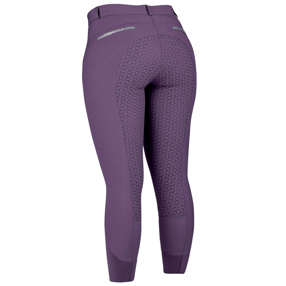 Dublin Onyx Gel Full Seat Breeches Plum