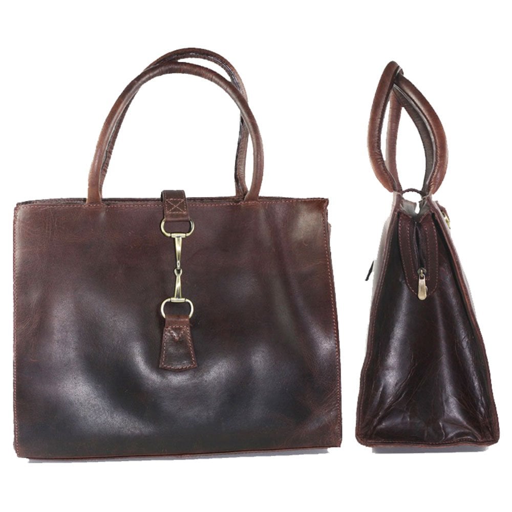 Grays Alice Bag In Brown Leather